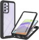 Samsung Galaxy A52 / A52S Hoesje Full Protect 360° Cover Hybride Zwart afbeelding 1