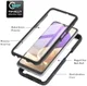 Samsung Galaxy A32 5G Hoesje Full Protect 360° Cover Hybride Zwart afbeelding 8