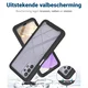 Samsung Galaxy A32 5G Hoesje Full Protect 360° Cover Hybride Zwart afbeelding 4