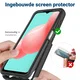 Samsung Galaxy A32 5G Hoesje Full Protect 360° Cover Hybride Zwart afbeelding 6
