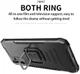 Samsung Galaxy A32 4G Hoesje met Metalen Magnetische Kickstand Zwart afbeelding 6