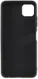 Samsung Galaxy A22 5G Hoesje Dun TPU Matte Back Cover Zwart afbeelding 3