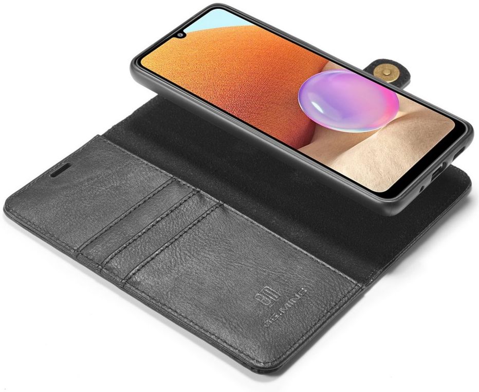 Samsung Galaxy A32 4G Hoesje 2-in-1 Book Case en Back Cover Zwart afbeelding 1