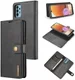 Samsung Galaxy A32 4G Hoesje 2-in-1 Book Case en Back Cover Zwart afbeelding 6