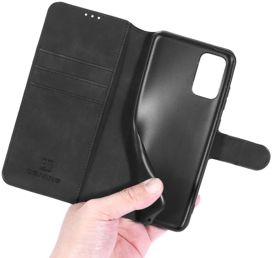 DG Ming Samsung Galaxy A32 4G Hoesje Retro Wallet Book Case Zwart afbeelding 3