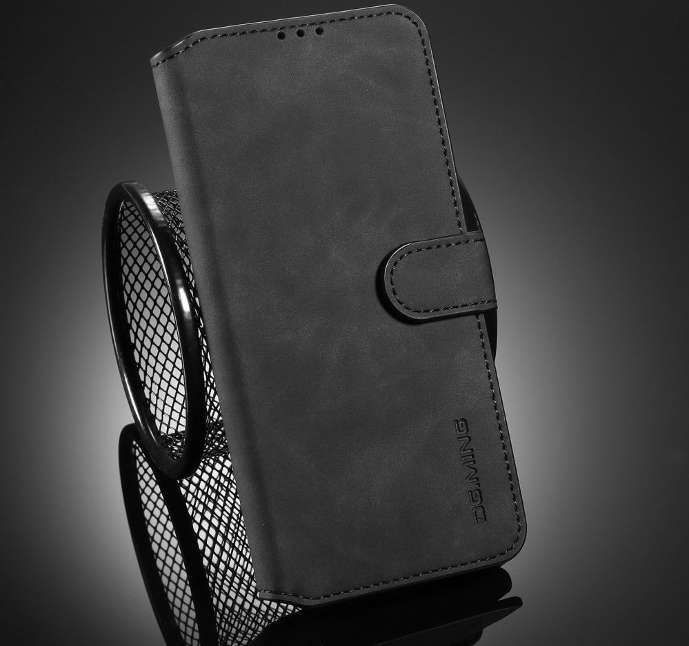 DG Ming Samsung Galaxy A32 4G Hoesje Retro Wallet Book Case Zwart afbeelding 8