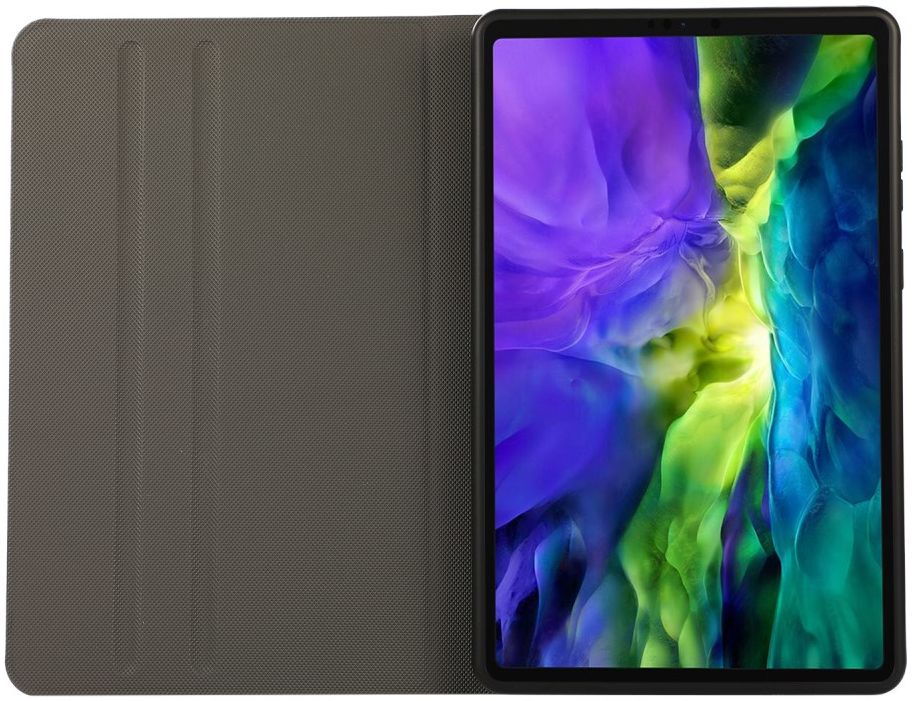 Samsung Galaxy Tab A7 Lite Hoes Two-Fold Book Case Kunstleer Zwart afbeelding 2
