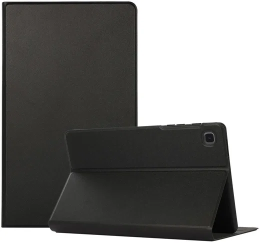 Samsung Galaxy Tab A7 Lite Hoes Two-Fold Book Case Kunstleer Zwart afbeelding 8