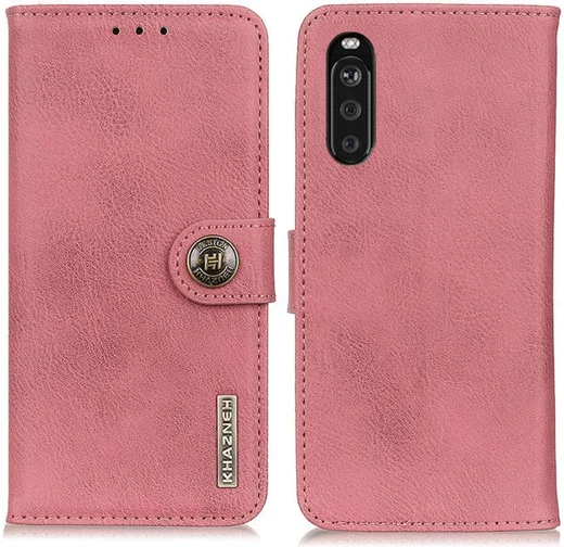 KHAZNEH Sony Xperia 10 III Hoesje Wallet Book Case Roze afbeelding 7