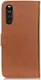 KHAZNEH Sony Xperia 10 III Hoesje Wallet Book Case Bruin afbeelding 3