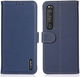KHAZNEH Sony Xperia 1 III Hoesje Wallet Book Case Echt Leer Blauw afbeelding 7