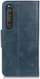 Sony Xperia 1 III Hoesje Portemonnee Book Case Kunstleer Blauw afbeelding 2
