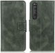 Sony Xperia 1 III Hoesje Portemonnee Book Case Kunstleer Groen afbeelding 6