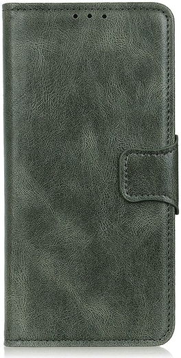 Sony Xperia 1 III Hoesje Portemonnee Book Case Kunstleer Groen afbeelding 3