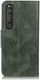 Sony Xperia 1 III Hoesje Portemonnee Book Case Kunstleer Groen afbeelding 2