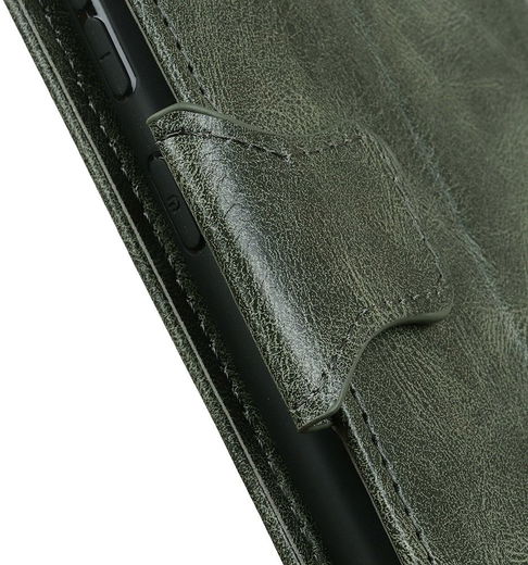 Sony Xperia 1 III Hoesje Portemonnee Book Case Kunstleer Groen afbeelding 8