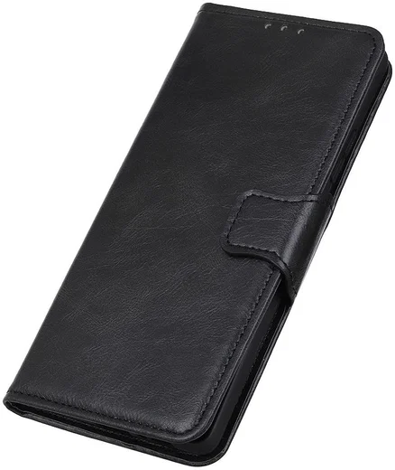 Sony Xperia 10 III Hoesje Portemonnee Book Case Kunstleer Zwart afbeelding 5