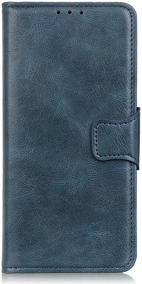 Sony Xperia 10 III Hoesje Portemonnee Book Case Kunstleer Blauw afbeelding 3