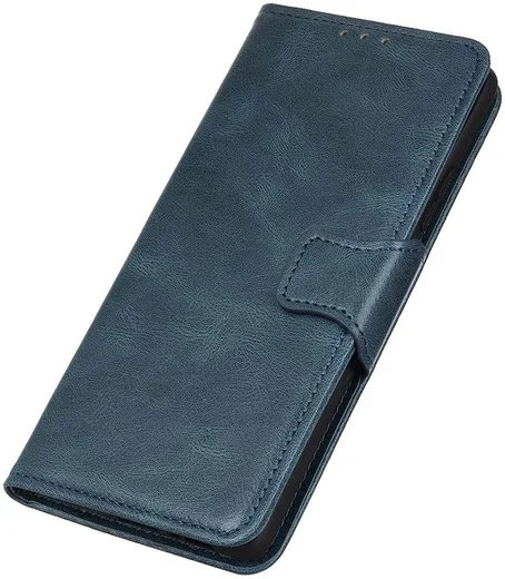 Sony Xperia 10 III Hoesje Portemonnee Book Case Kunstleer Blauw afbeelding 5