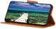 Sony Xperia 10 III Hoesje Portemonnee Book Case Kunstleer Bruin afbeelding 4