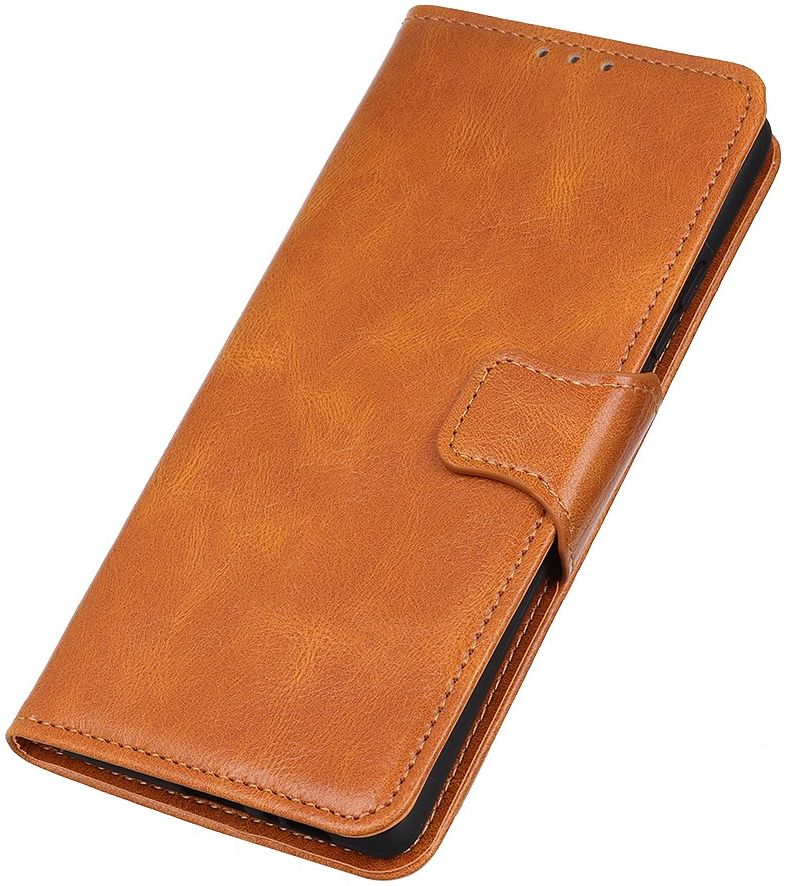Sony Xperia 10 III Hoesje Portemonnee Book Case Kunstleer Bruin afbeelding 5