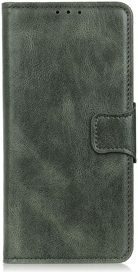 Sony Xperia 10 III Hoesje Portemonnee Book Case Kunstleer Groen afbeelding 3