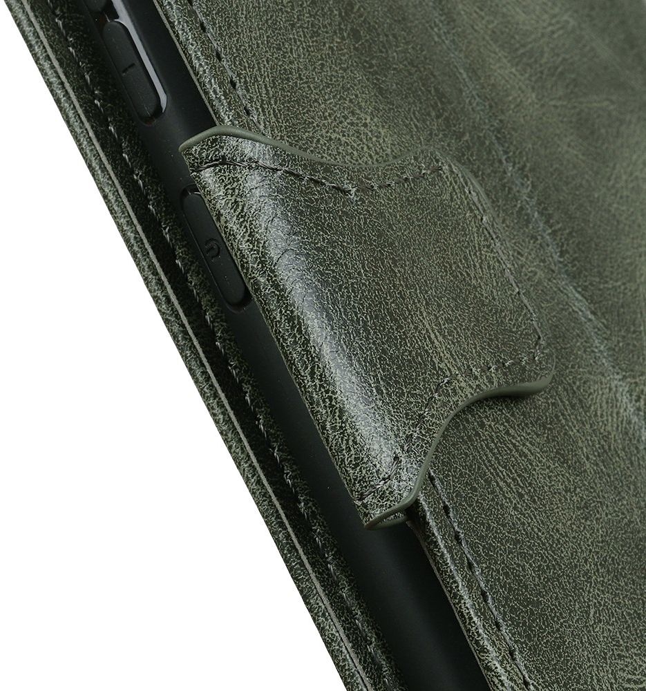 Sony Xperia 10 III Hoesje Portemonnee Book Case Kunstleer Groen afbeelding 6