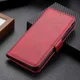 Sony Xperia 10 III Hoesje Portemonnee Kunstleer Book Case Rood afbeelding 6
