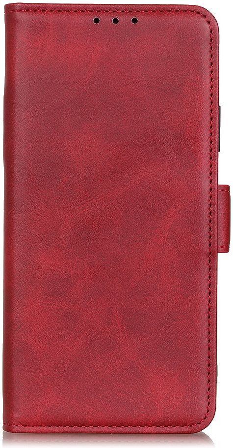 Sony Xperia 10 III Hoesje Portemonnee Kunstleer Book Case Rood afbeelding 3
