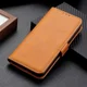 Sony Xperia 10 III Hoesje Portemonnee Kunstleer Book Case Lichtbruin afbeelding 4