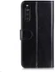 Sony Xperia 10 III Hoesje Portemonnee Wallet Book Case Zwart afbeelding 2