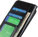 Sony Xperia 10 III Hoesje Portemonnee Wallet Book Case Zwart afbeelding 5