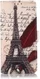 Sony Xperia 10 III Hoesje Portemonnee Book Case met Eiffeltoren Print afbeelding 1