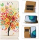 Sony Xperia 10 III Hoesje Portemonnee Book Case met Bloemen Print afbeelding 7