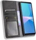 Sony Xperia 10 III Hoesje Book Case Vintage Portemonnee Zwart afbeelding 2