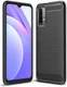 Xiaomi Redmi 9T Hoesje Geborsteld TPU Flexibele Back Cover Zwart afbeelding 11