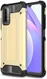Xiaomi Poco M3/Redmi 9T Hoesje Shock Proof Hybride Back Cover Goud afbeelding 1