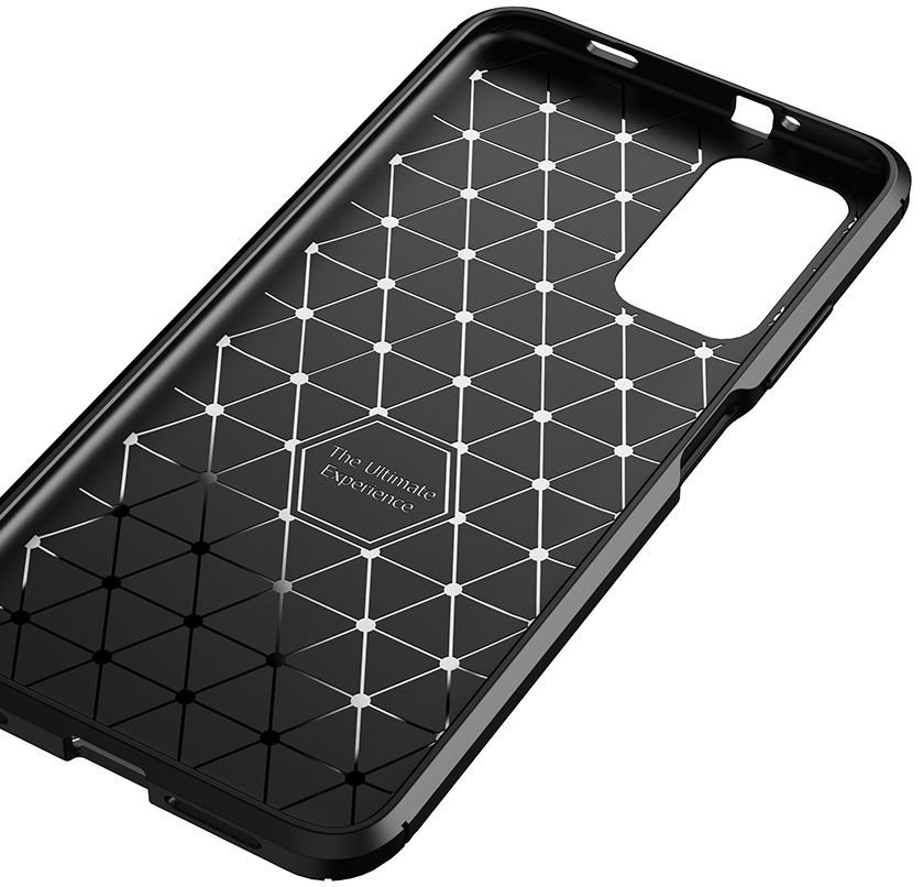 Xiaomi Redmi 9T Hoesje Siliconen Carbon TPU Back Cover Zwart afbeelding 9