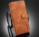 Xiaomi Redmi 9T Hoesje Retro Wallet Book Case Bruin afbeelding 9