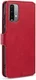 Xiaomi Redmi 9T Hoesje Retro Wallet Book Case Rood afbeelding 5