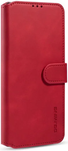 Xiaomi Redmi 9T Hoesje Retro Wallet Book Case Rood afbeelding 6