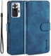 Xiaomi Redmi Note 10 Pro Hoesje Retro Wallet Book Case Blauw afbeelding 2