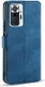 Xiaomi Redmi Note 10 Pro Hoesje Retro Wallet Book Case Blauw afbeelding 6