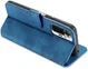Xiaomi Redmi Note 10 Pro Hoesje Retro Wallet Book Case Blauw afbeelding 8