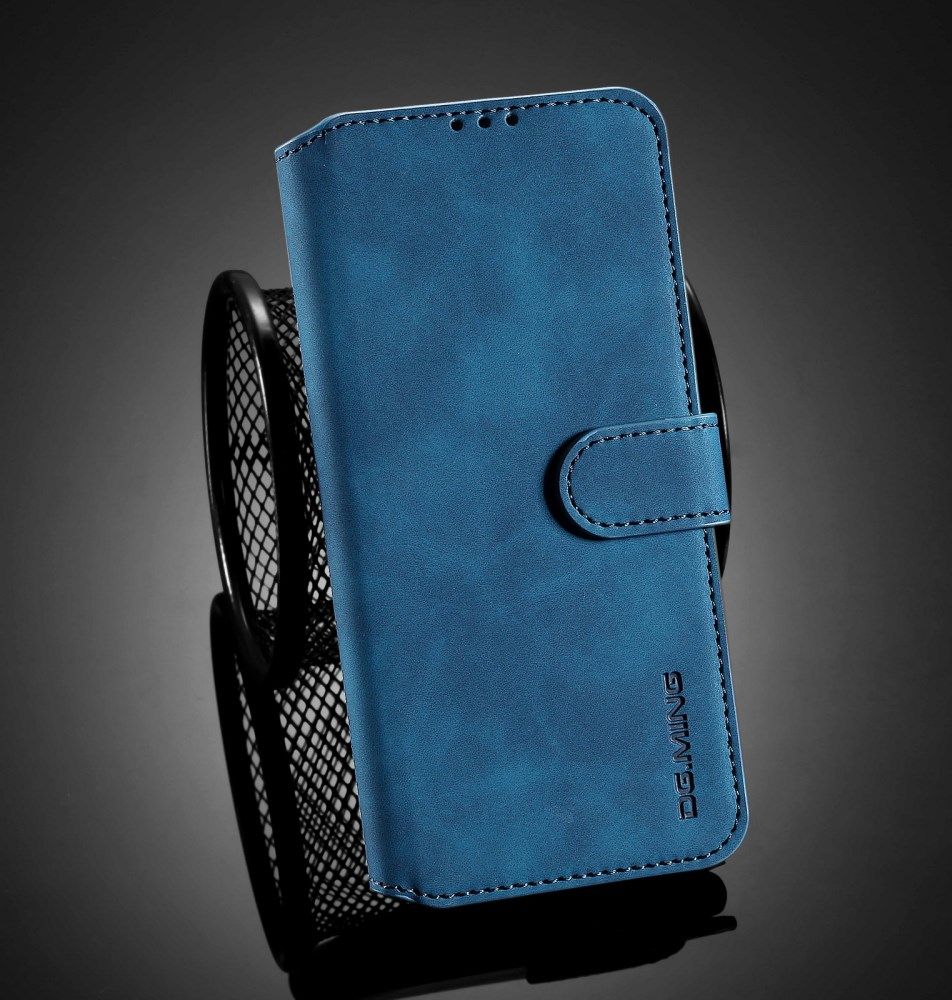 Xiaomi Redmi Note 10 Pro Hoesje Retro Wallet Book Case Blauw afbeelding 9