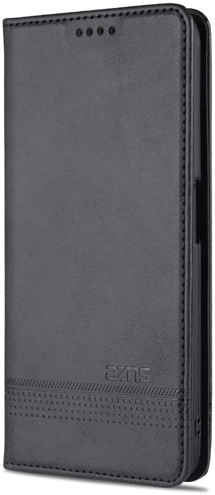 AZNS Oppo A74 5G Hoesje Portemonnee Book Case Kunstleer Zwart afbeelding 2