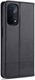 AZNS Oppo A74 5G Hoesje Portemonnee Book Case Kunstleer Zwart afbeelding 5