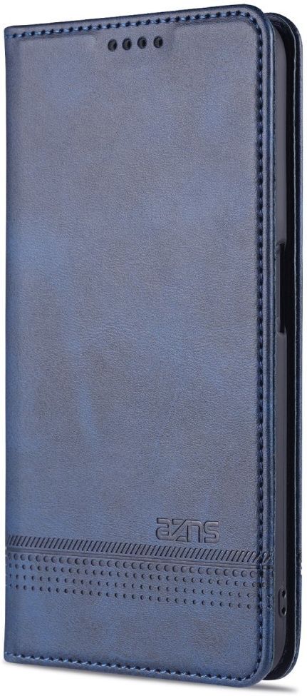 AZNS Oppo A74 5G Hoesje Portemonnee Book Case Kunstleer Blauw afbeelding 2