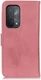 Oppo A54 5G / A74 5G Hoesje Portemonnee met Drukknoop Sluiting Roze afbeelding 6