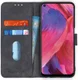 KHAZNEH Oppo A54 5G / A74 5G Hoesje Retro Wallet Book Case Zwart afbeelding 1